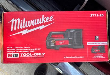 Brand New Milwaukee M18 Transfer Pump 2771-20 (Tool Only) – Sealed- OBO $165