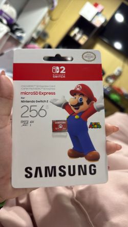 Microsd express for Nintendo switch2