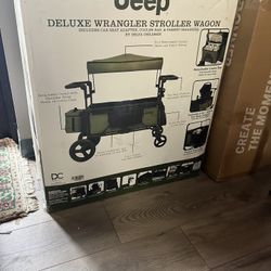 Deluxe Wrangler Stroller Wagon 
