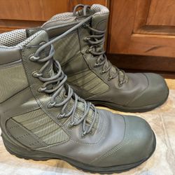 Military Surplus Tactical Research Combat Boots, Men’s Size 11.5