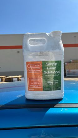 4x $20 each Simple Lawn Solutions Liquid Lawn Fertilizer Feed and Sustain Lawn Food 128 oz.