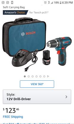BOSCH 12v Li-Ion battery and charger