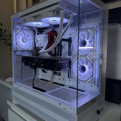 White Gaming Pc Computer Desktop RTX 3080 / Ryzen 5 5500