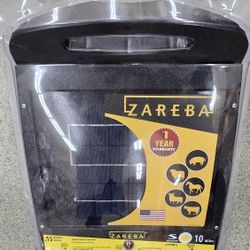 Zereba  15 Mile Solar Electric Fence Controller New! Obo