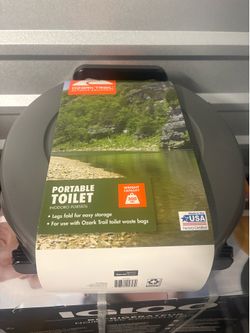 Ozark Trail folding portable toilet