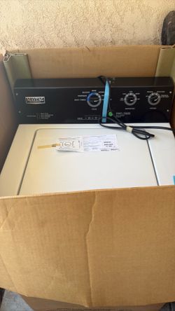 New Maytag commercial washer