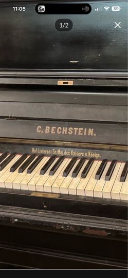 Vintage Bechstein Piano