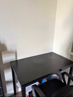 Desk with chair