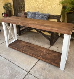 Custom Farmhouse Wood Tables