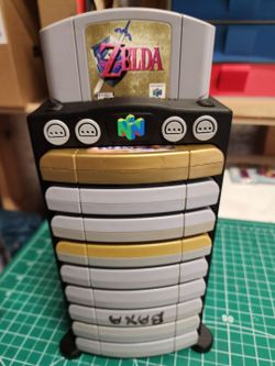 Nintendo 64 cartridge holder/display