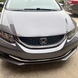 2015 Honda Civic Lx Auto Grey