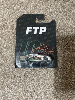 FTP white race car