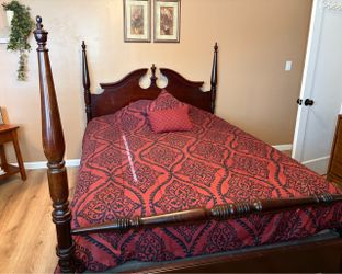 Queen size bed frame ONLY