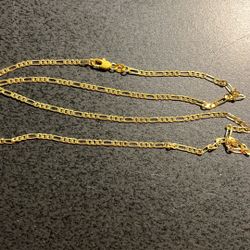 Valentine Day- 3mm X 22”/24” Figaro Link Chain