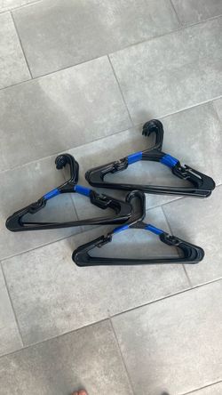 Black Plastic Hangers
