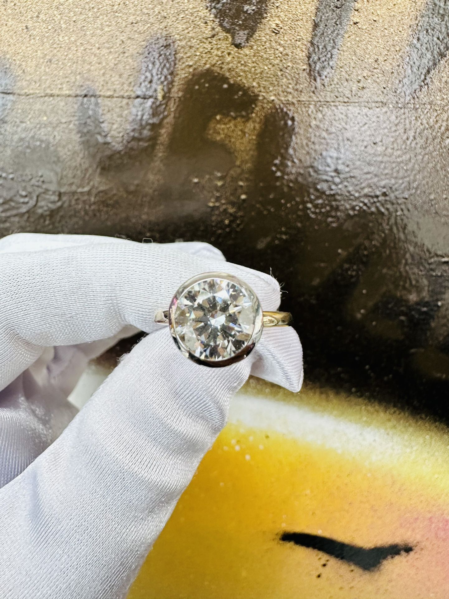 14k LAB Diamond Engagement Ring