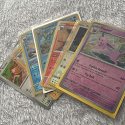 Eevee evolutions Cards (7)