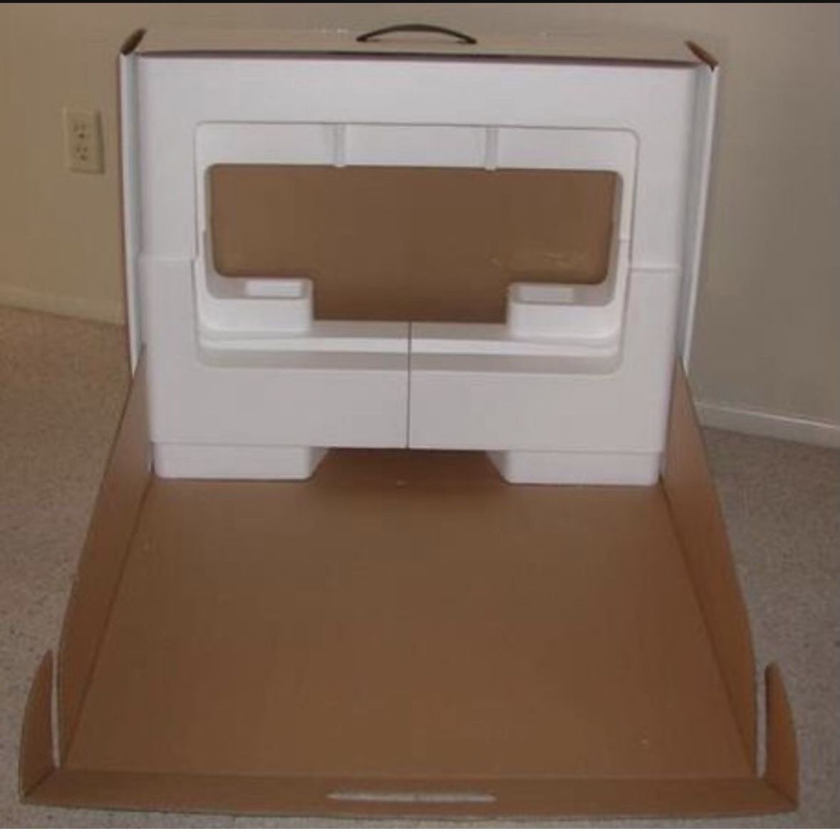 2012 & later Apple Mac iMac 21.5 inch shipping box outer shell