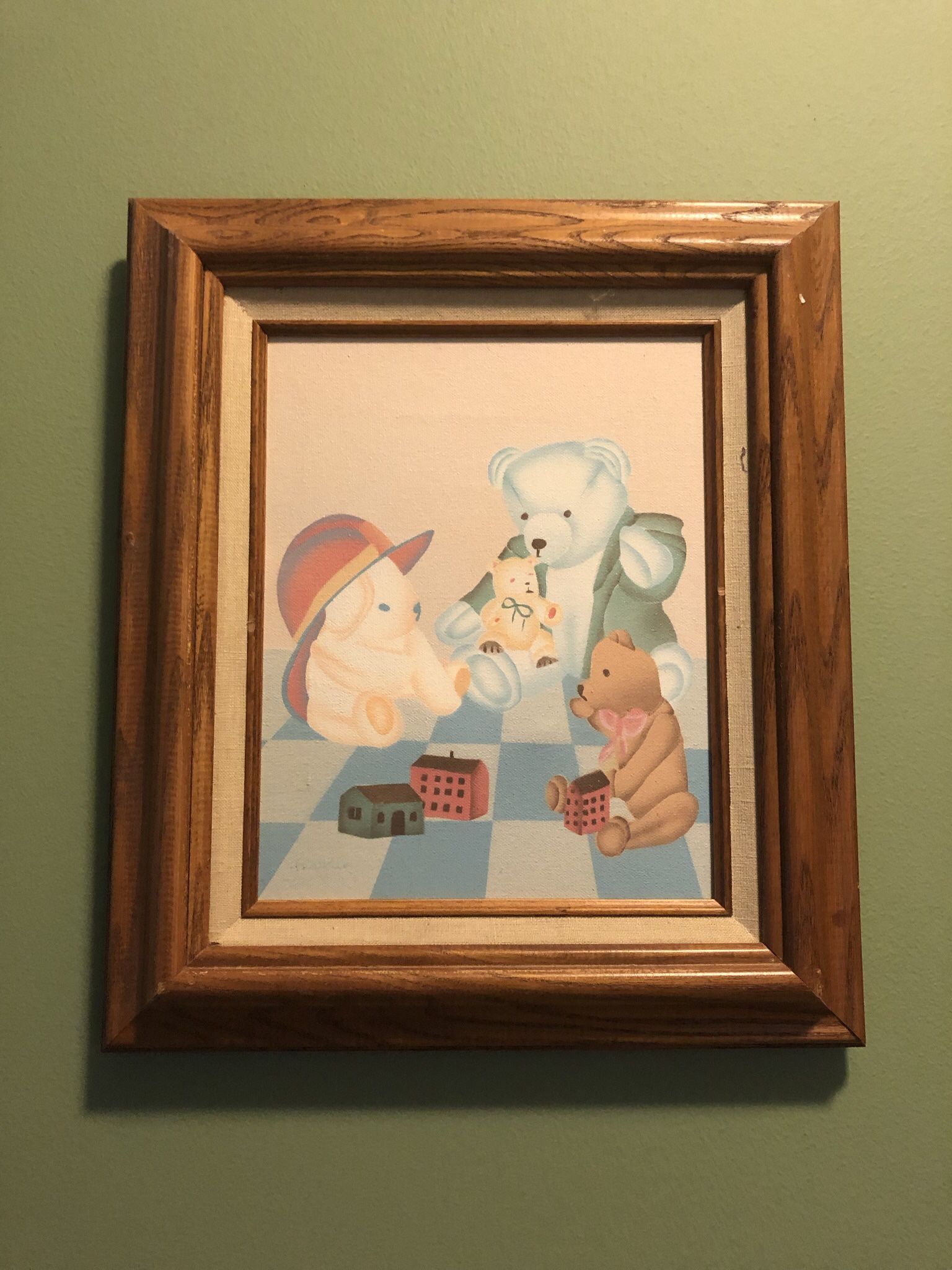8 x 10 Original Framed Oil Painting
