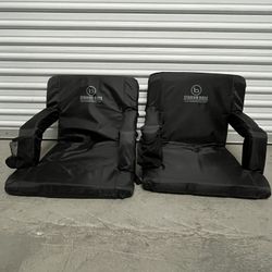 2 Stadium Boss Stadium/Camper Chairs