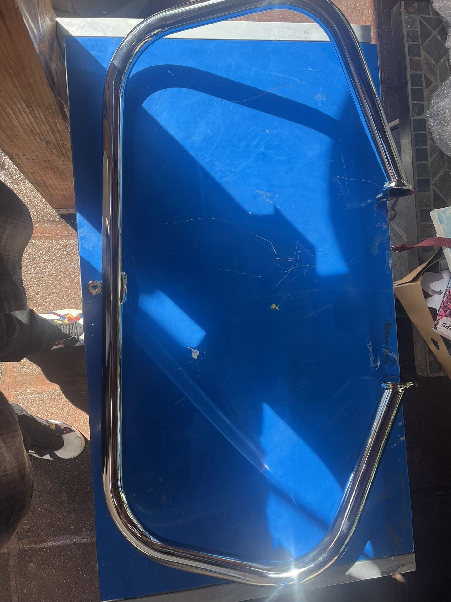 Crash Bar For 2022 Street Glide And 1998 Harley Davidson Fat Boy Front Tire