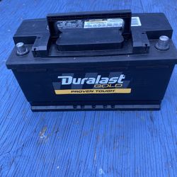 New  battery 