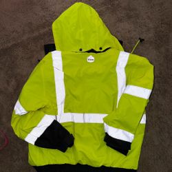 Ergodyne rain jacket SIZE L Men