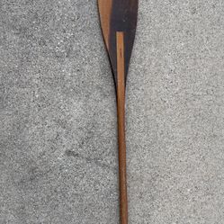 Vintage Wooden Oar – Solid Wood – Nautical Decor