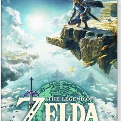 Zelda Tears of The Kingdom Nintendo Switch 