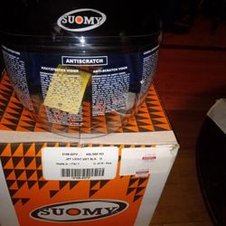 Suomy Jet Motorcycle Helmet Speed jet Plain Matt Black Size M