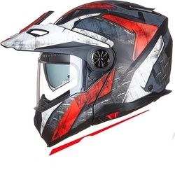 New Dual Sport Adventure Off Road Motocross Dot Helmet $150