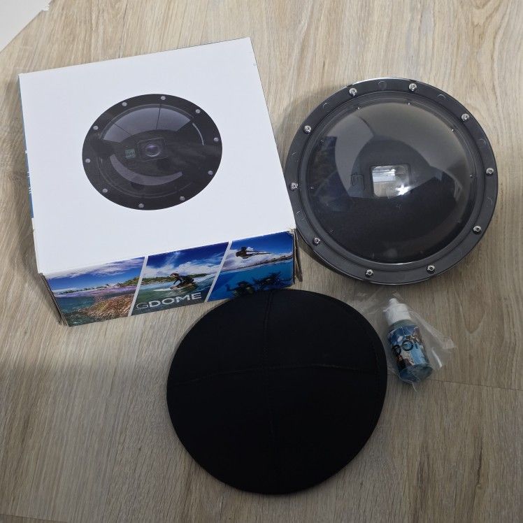 GDome PDS Dome Port for GoPro Hero 7, 6, 5 with Cover and Water Droplet Preventor