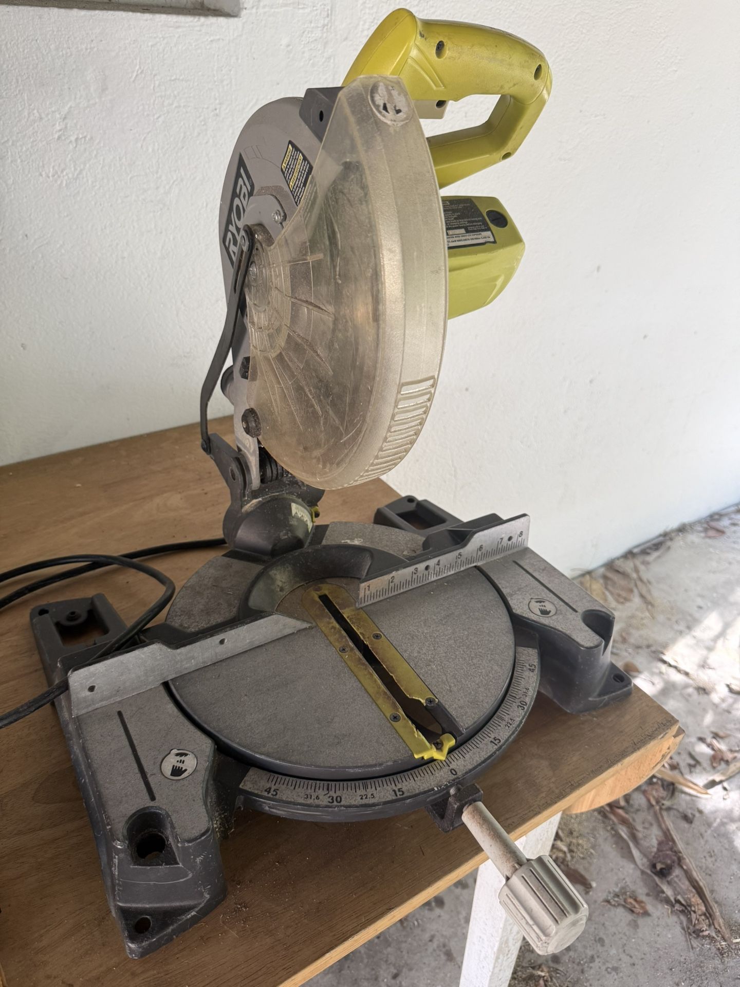 Ryobi Miter Saw - 10” Blade