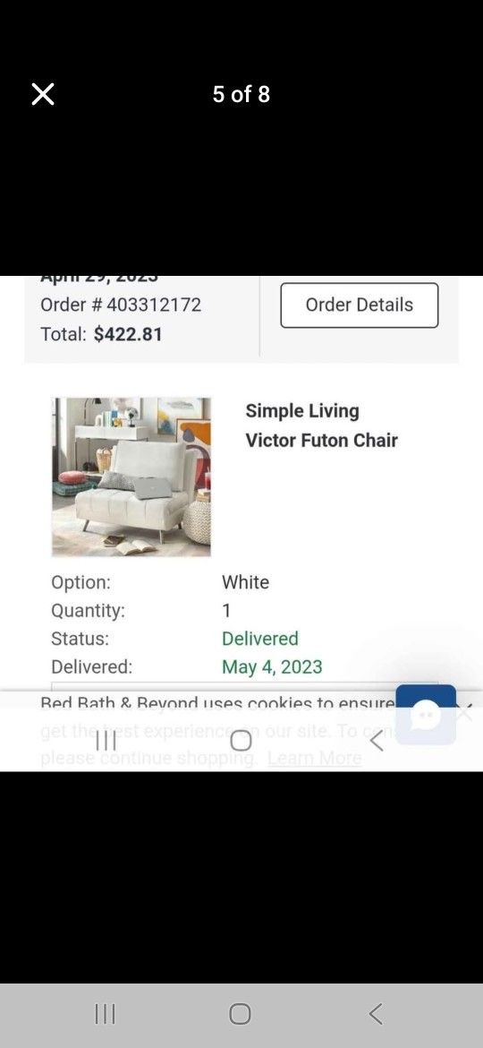 CHAIR / FUTON (TWIN)