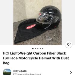 Motorcycle Helmet size xl and small available