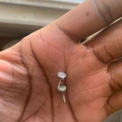 Natural Diamond Earrings 