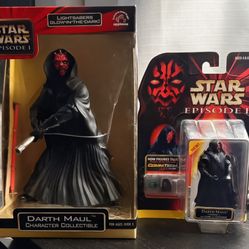 Star Wars Episode 1- Darth Maul Figures 1999