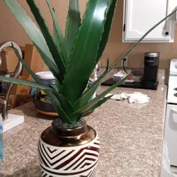 faux aloe artificial plant 