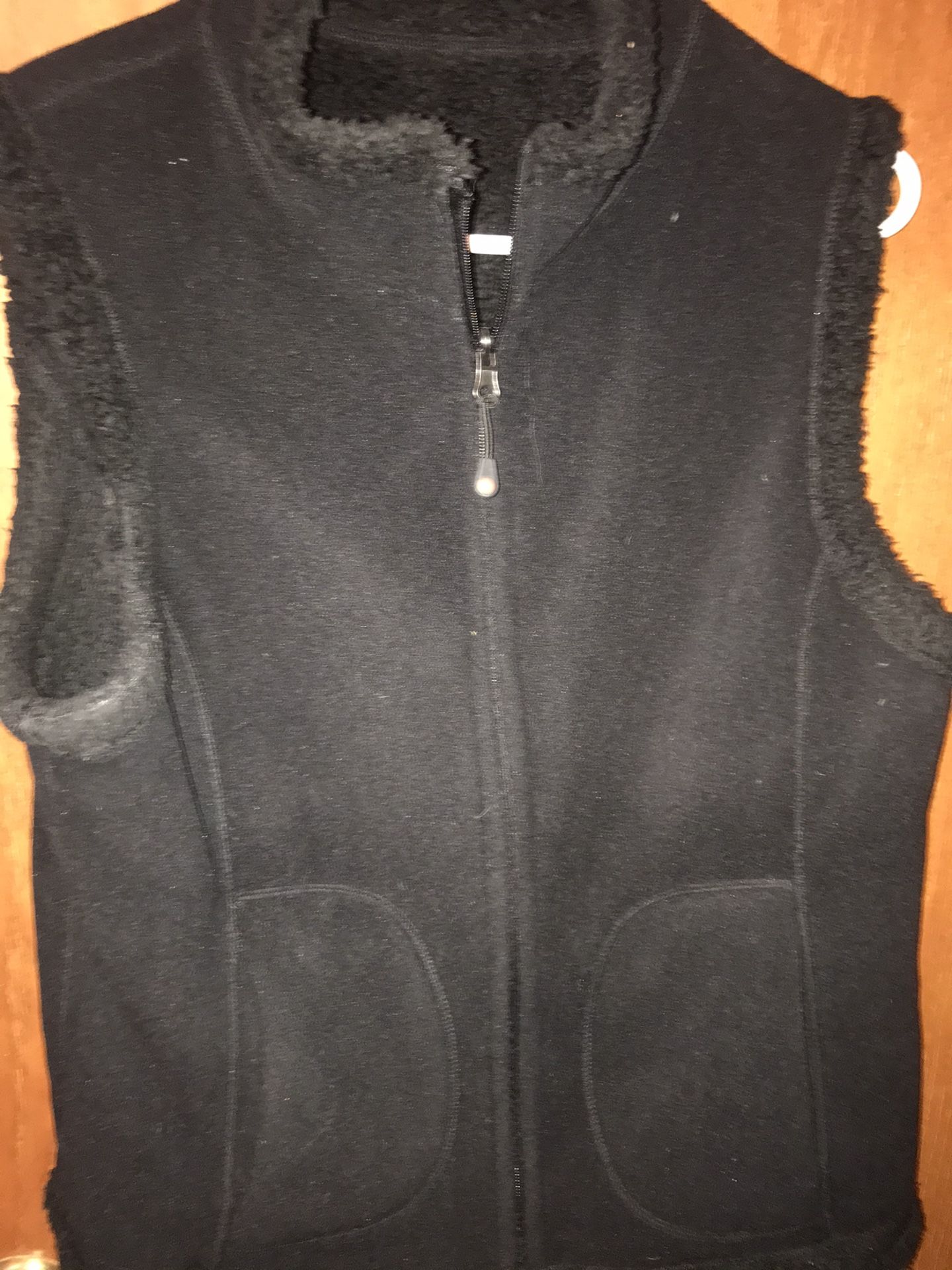 Black Ladies Vest -Soft & Cozy