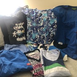 scrubs xs and xxs all for $20. Koi, Dickies, Grey’s anatomy, Reina etc.