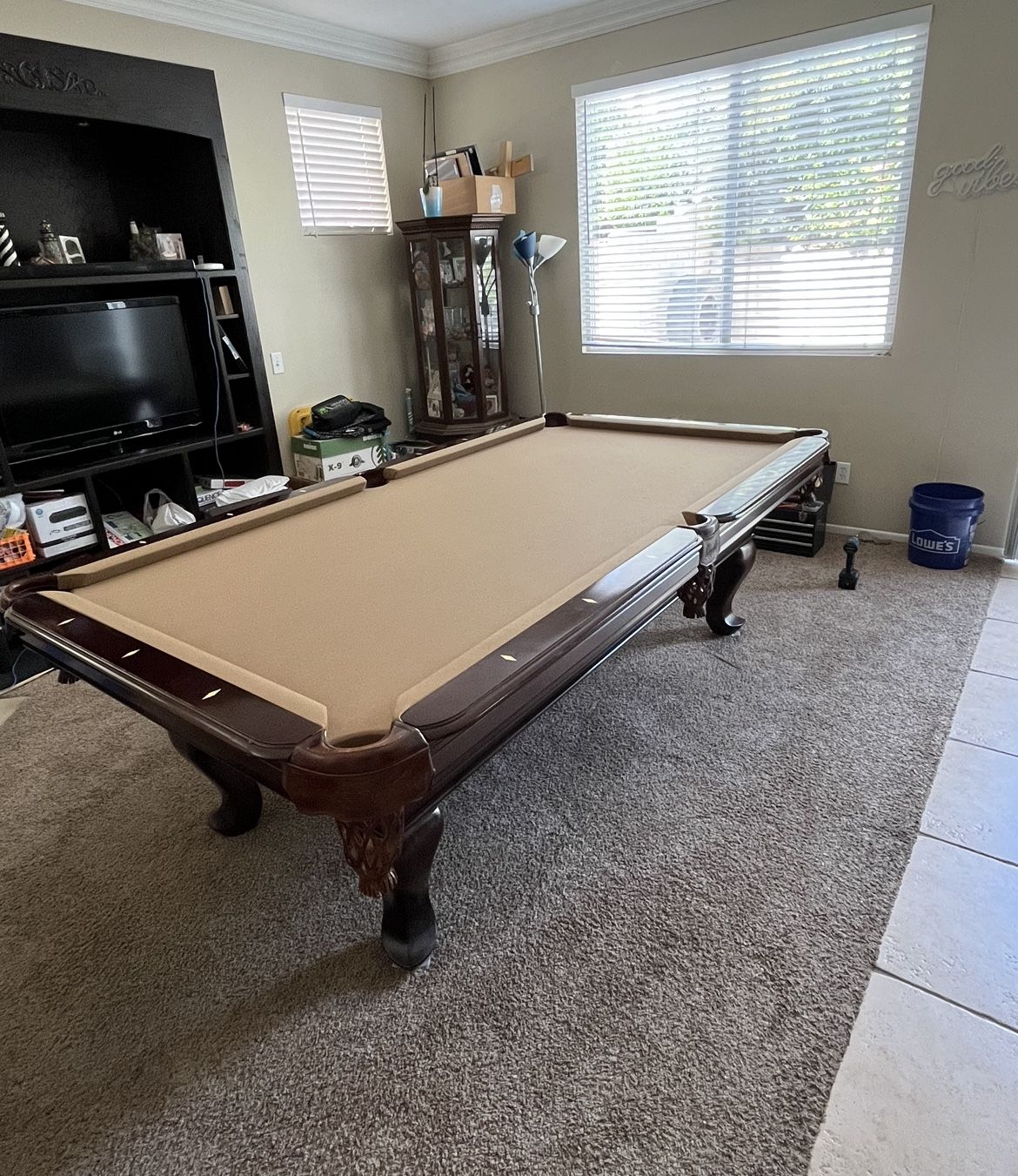 Pool Table 8ft ( Free Delivery & Set Up )