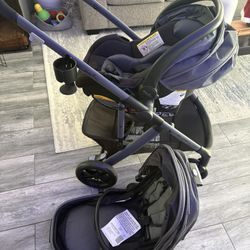 Never Used evenflo Pivot Suite Modular Travel System