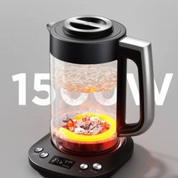 GoveeLife Smart Electric Kettle with Tea Infuser for Loose Leaf, 1.7 L Electric Tea Kettle with Brewing Program, Variable Temperature Control, 2 H Kee