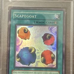 2003 Yu-Gi-Oh SDJ Scapegoat 1st Edition PSA 10