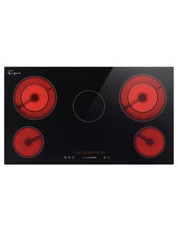 Built-In 36 in. Smooth Surface Radiant Electric Cooktop