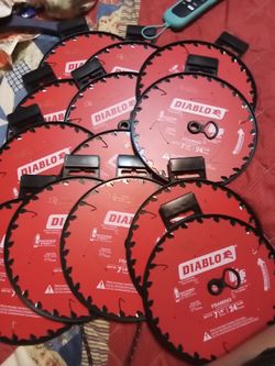 Brand new Diablo 7 1/4 24 t blades