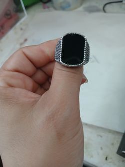 Stainless Steel Ring ⚫️ Anillo Acero Inoxidable 