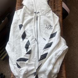 Off-white Zip Up 