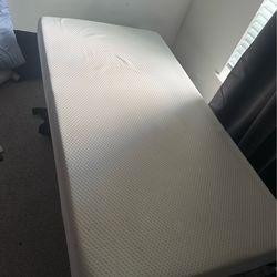 Twin/king size bed frame with mattresses