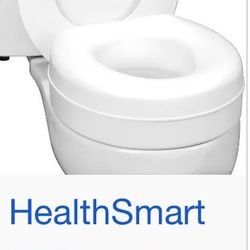 New toilet raised seat